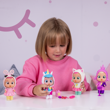 CRY BABIES RUCHOMA LALKA PŁACZE +akcesoria zabawka płacząca prawdziwe łzy
