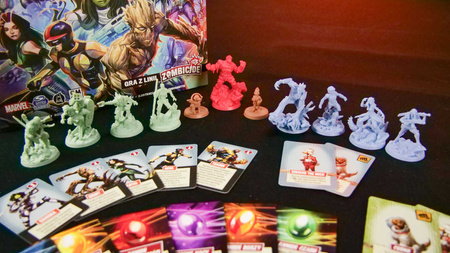 Marvel Zombies Guardians of Galaxy DODATEK gra planszowa przygodowa 14+