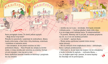 BASIA FRANEK I ALERGIA książka dla dzieci książeczka Egmont Harper Collins