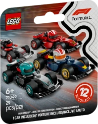 LEGO 71049 FORMUŁA 1 PIERWSZA BOLID FORMUŁY klocki auto samochód WYŚCIGÓWKA