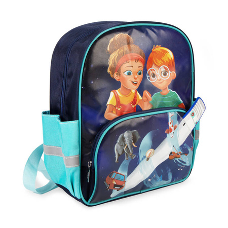 Czytaj z Albikiem oryginalny plecak na pióro i książki Albik