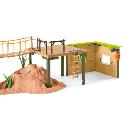 SCHLEICH 42507 Stacja badawcza na SAFARI ZESTAW