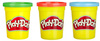 ZESTAW 3 PLAY DOH CIASTOLINA DUŻA TUBA sensoryczna masa plastyczna AŻ 336g
