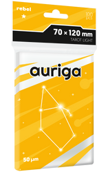 Koszulki na karty Rebel Light Auriga do kart gier 70x120 mm 100 sztuk