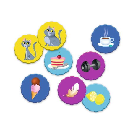 PRZECIWIEŃSTWA GRA EDUKACYJNA DLA DZIECI 2-3 LATA ABC żłobek przedszkole