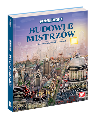 MINECRAFT PIĘKNY ALBUM NAJPIĘKNIEJSZE BUDOWLE MISTRZÓW księga dla fanów 
