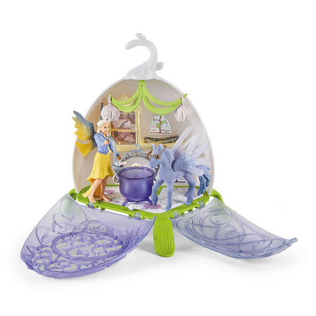 Schleich 42523 BAYALA Kwiat weterynarza zestaw MAGIA figurki PREMIUM kwiaty