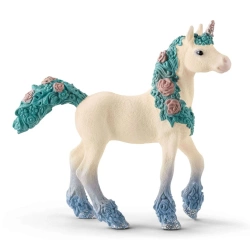 SCHLEICH 70591 Jednorożec koń kwieciste źrebie figurka jednorożca premium