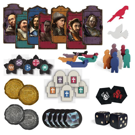 Pax Hispanica gra planszowa STRATEGIA strategiczna BITWA MORSKA 14+