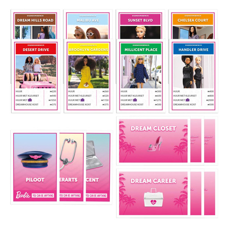 OUTLET MONOPOLY HASBRO LALKA BARBIE gra planszowa monopol ORYGINALNA EDYCJA POLSKA