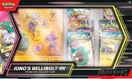Pokemon TCG WIELKI ZESTAW KART PREMIUM COLLECTION karty Iono’s Bellibolt ex