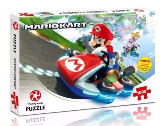 Puzzle 1000 el. Super Mario Funracer puzle układanka z gry 8+
