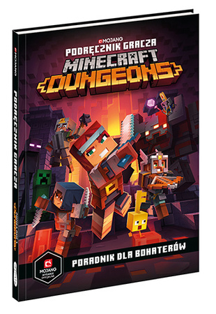 MINECRAFT OFICJALNY PODRĘCZNIK GRACZA DUNGEONS LOCHY książka poradnik