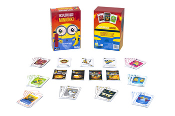 EKSPLODUJĄCE MINIONKI imprezowa gra planszowa kotki jednorożce karciana
