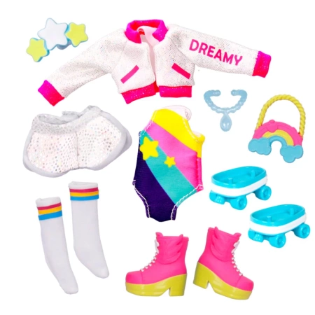 Dreamy lalka BFF Cry Babies akcesoria jednorożec koń dla lalek DŹWIĘK ŚWIECI