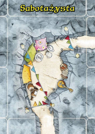 GRATIS Sabotażysta PIŻAMA PARTY DODATEK gra planszowa