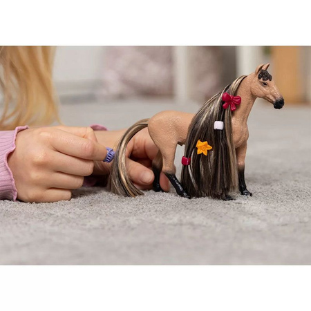 OUTLET Schleich 42621 PIĘKNY OGIER DO STYLIZACJI figurka koń rasy Achał Tekiński