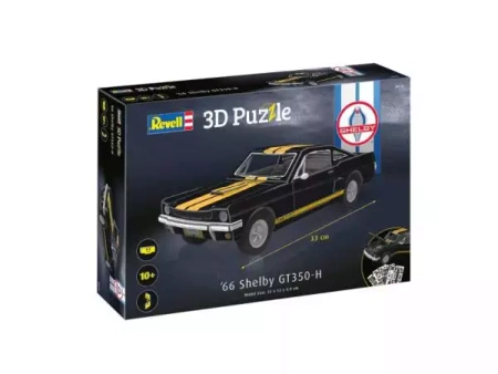 MUSTANG KOLEKCJONERSKI Shelby GT350-H SAMOCHÓD MODEL PUZZLE 3D Revell 33cm