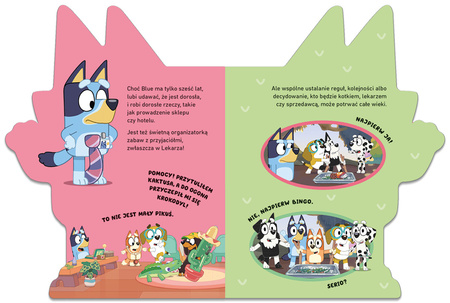 Poznaj Bluey ksiażka dla dzieci o piesku piesek ILUSTROWANA Harper Kids 10s