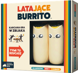 OUTLET LATAJĄCE BURRITO śmieszna super szybka gra planszowa towarzyska IMPREZOWA