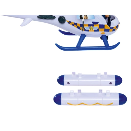 OUTLET HELIKOPTER POLICYJNY STRAŻAK SAM +figurki policjantka pies piesek policja