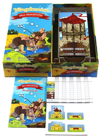 KINGDOMINO gra planszowa DUŻE ROZSZERZENIE DODATEK ERA GIGANTÓW