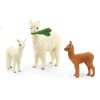 Schleich 42544 4w1 Zestaw 3 alpak +trawa figurka alpaka figurki zwierząt