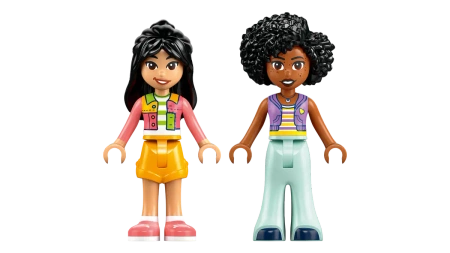 LEGO FRIENDS 42643 STOISKO KAWIARNIA Z WATĄ CUKROWĄ skuter klocki figurki