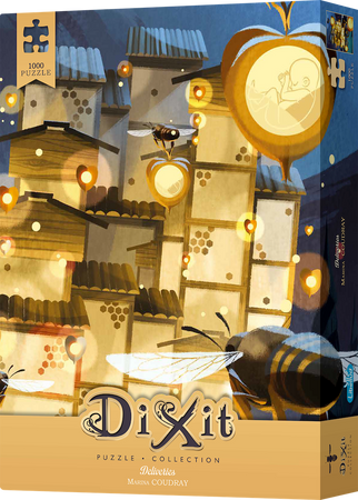 DIXIT MINI ROZSZERZENIE DODATEK KARTA PROMO do gra planszowa +PUZZLE 1000 Deliveries