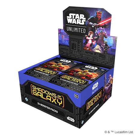 Booster BOX Star Wars Unlimited 2 Shadows of the Galaxy karty gra karciana (24 boostery)