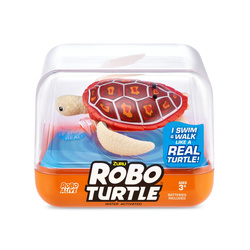 ROBO TURTLE ZURU ALIVE ROBOT PŁYWAJĄCY ŻÓŁW żółwik FIGURKA PŁYWA czerwony