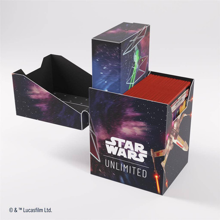 Star Wars Unlimited Gamegenic Pudełko na karty talię X- Wing TIE Fighter