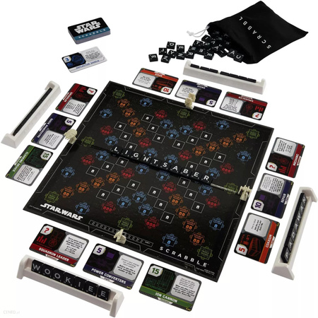 SCRABBLE Star Wars gra planszowa polska ORYGINALNE SKRABLE scrable POLSKIE
