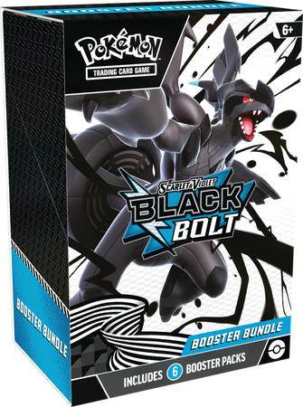 OUTLET Pokémon TCG: Scarlet & Violet - Black Bolt - Booster Bundle - Zekrom