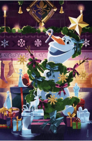 Karta Promo Dixit Disney Kraina Lodu bałwan Olaf mini dodatek rozszerzenie