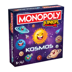 MONOPOLY KOSMOS gra planszowa dla dzieci Monopol Junior 5+ EDYCJA POLSKA