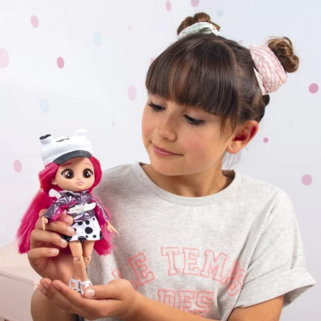 CRY BABIES BFF DOTTY LALKA MODOWA + AKCESORIA ORYGINALNA ŚLICZNA DUŻA 20cm