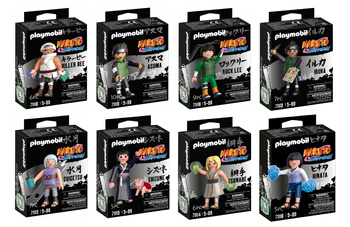 Zestaw 8w1 figurki Playmobil NARUTO figurka anime PREMIUM 7,5cm postać