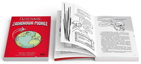OUTLET Dziennik Zagadkowa Podróż game gra książka Smart Book łamigłówki zagadki