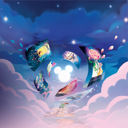 2w1 DIXIT DISNEY gra planszowa +MINI DODATEK ROZSZERZENIE KARTA OLAF FROZEN