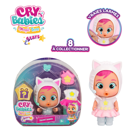 CRY BABIES RUCHOMA LALKA PŁACZE +akcesoria zabawka płacząca prawdziwe łzy
