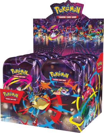 Pokémon 20 BOOSTERÓW TCG Mega Heroes Mini Tin Display