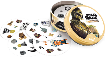DOBBLE STAR WARS Mandalorian gra karciana Doble karty Rebel EKOLOGICZNA 6+