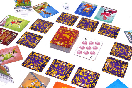 ŚPIĄCE KRÓLEWNY 2 GRA PLANSZOWA KARCIANA KARTY DLA DZIECI RODZINY SENIORÓW