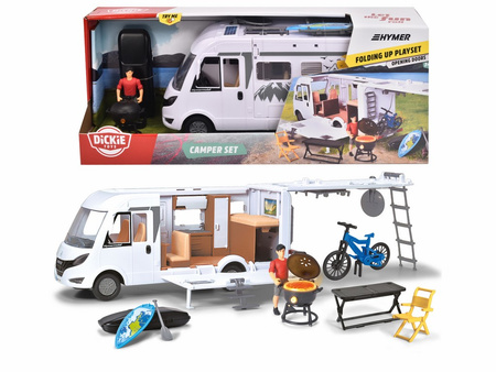Outlet AUTO KAMPER +FIGURKA +AKCESORIA EFEKTY ŚWIETLNE Samochód DUŻY 30cm