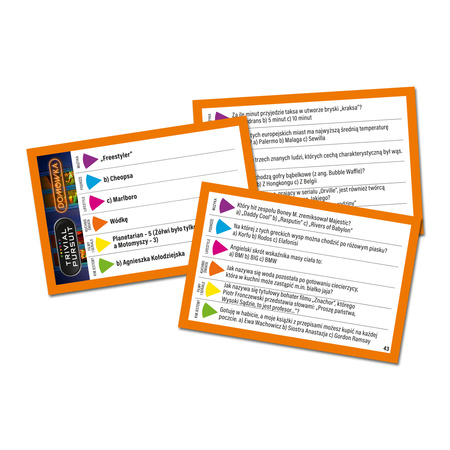 Trivial Pursuit Domówka gra planszowa karciana IMPREZOWA edycja Refresh 18+