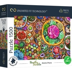 Puzzle 1500 PRIME UFT Świat Roślin Blooming Paradise relaks PIĘKNE PUZLE