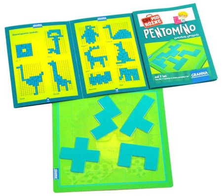 PENTOMINO PODRÓŻNA EDYCJA gra logiczna planszowa katamino Granna TETRIS