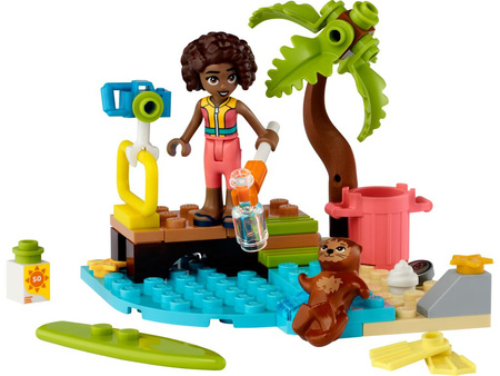 LEGO FRIENDS 30635 SPRZĄTANIE PLAŻY zestaw dzieci DZIEWCZYNKA +WYDRA KLOCKI