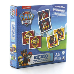 Memory PSI PATROL gra planszowa dla dzieci memo pieski Skye Chase w pudełku